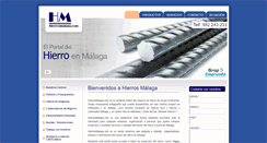 Desktop Screenshot of hierrosmalaga.com